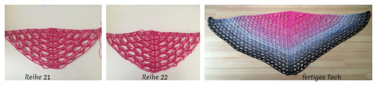 Blog-Inhaltsbild für 'Tuch Butterfly, kostenlose Häkelanleitung'